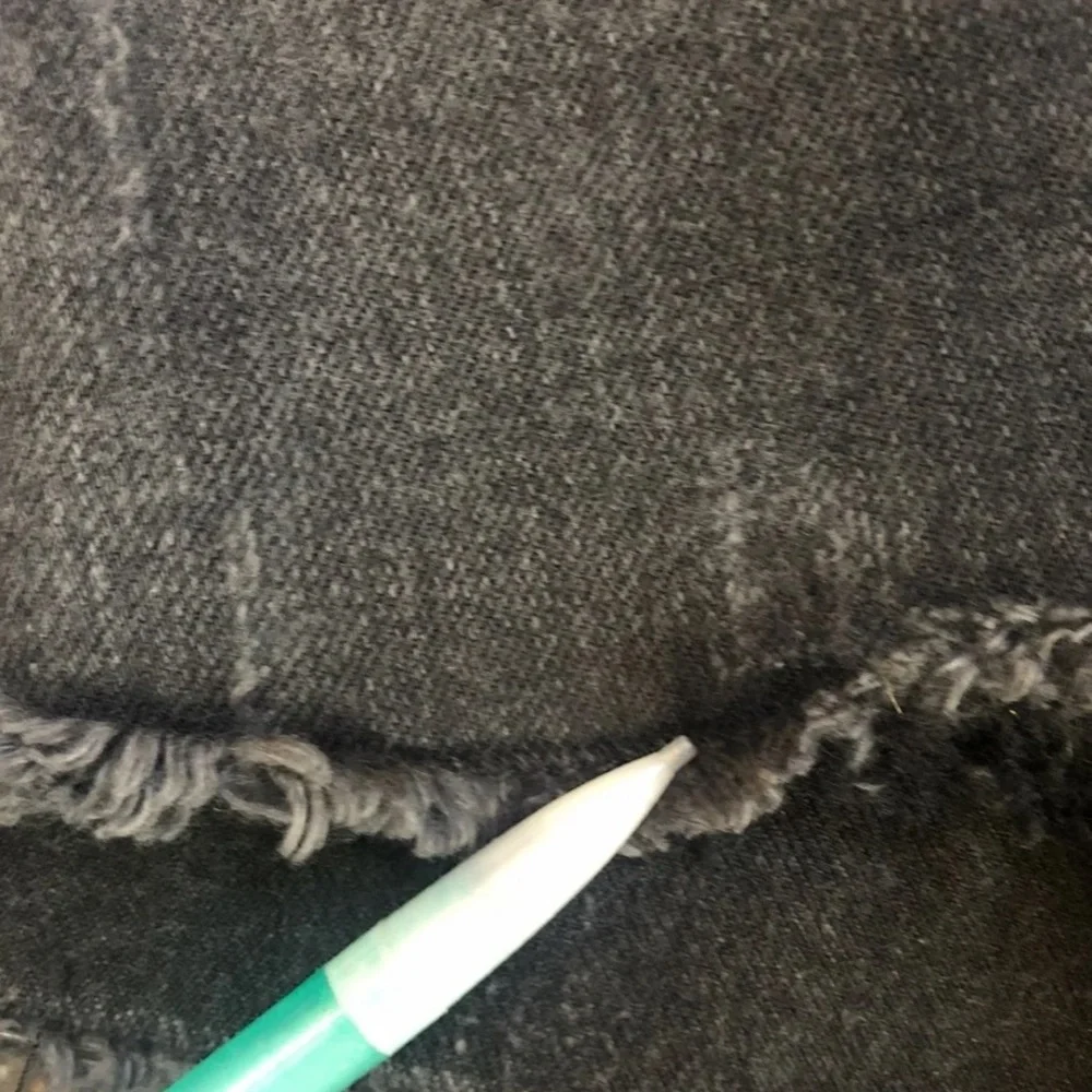 Lace Up Sides Express Jean Shorts - Picture 4 of 4